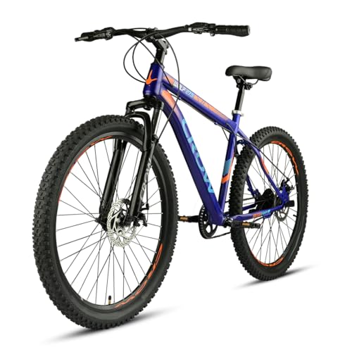 Image of CROW - Wolf Single Speed Cycle | 27.5 inch INCH Cycle for Boys and Adults | 27.5 Inch Mountain Bicycle with Dual disc Brakes and Front Suspension Fork | Unisex