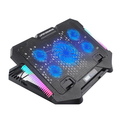 Base enfriadora ajustable para laptop con ventilador silencioso miniatura 1