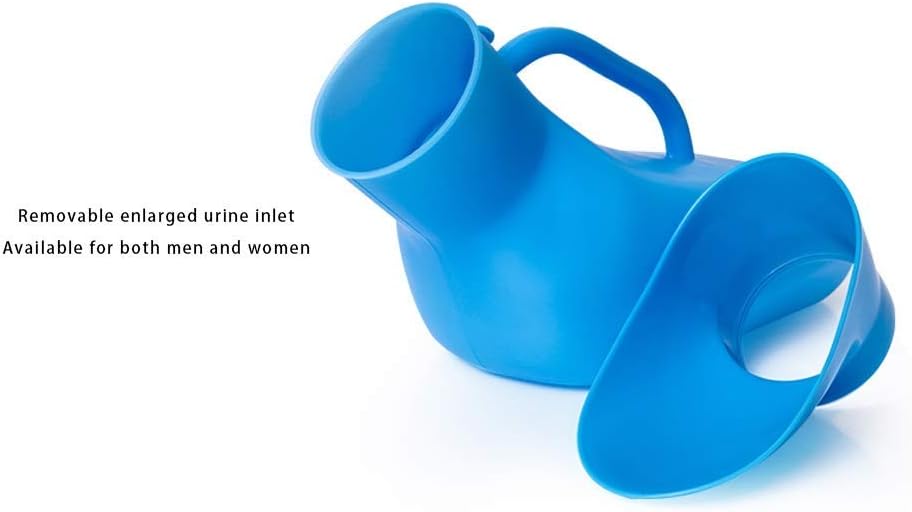 Bed pan, Urinal Old Man Urinal Unisex Adult Night Pot Household Portable Urinal Bucket Adult with Lid Urine Bedpans