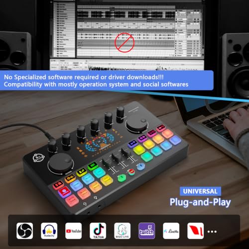 Image of M100 Podcast Equipment Bundle,2 XLR Dynamic Mics & Audio interface
