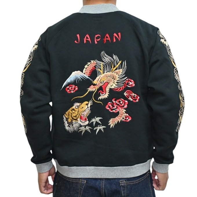 テーラー 東洋 スカジャン 龍 虎 TAILOR TOYO[テーラー東洋] スカジャン DRAGON×TIGER FACE 龍 虎