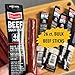 Jerky.com 100% Beef Stick - 26 Pack | All Natural Beef Meat Sticks | High Protein, Keto-Friendly, No Sugar, No MSG, Gluten-Free | Individually Wrapped Jerky Gifts for Men