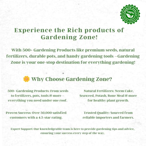 Image of Gardening Zone Bio NPK Granules Fertilizer for Home Garden Plants, 400g