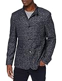 Daniel Hechter Herren Business-Anzug Jacke, blau, 48