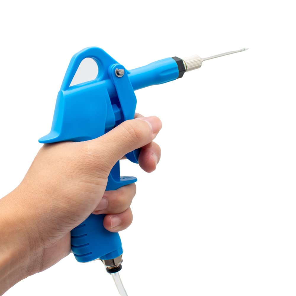 Siringa per Spezie, Siringa per Marinatura, Siringa Elettrica, Siringa per Barbecue, Pistola per La Lavorazione Della Carne in Acciaio Inossidabile AC 100-240V 50W (Doppia pistola)