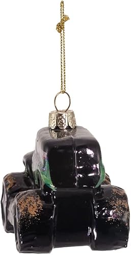 Miniatura 5 de Kurt Adler MJ4131 - Adorno de mermelada de monstruo, estándar, negro, Navidad