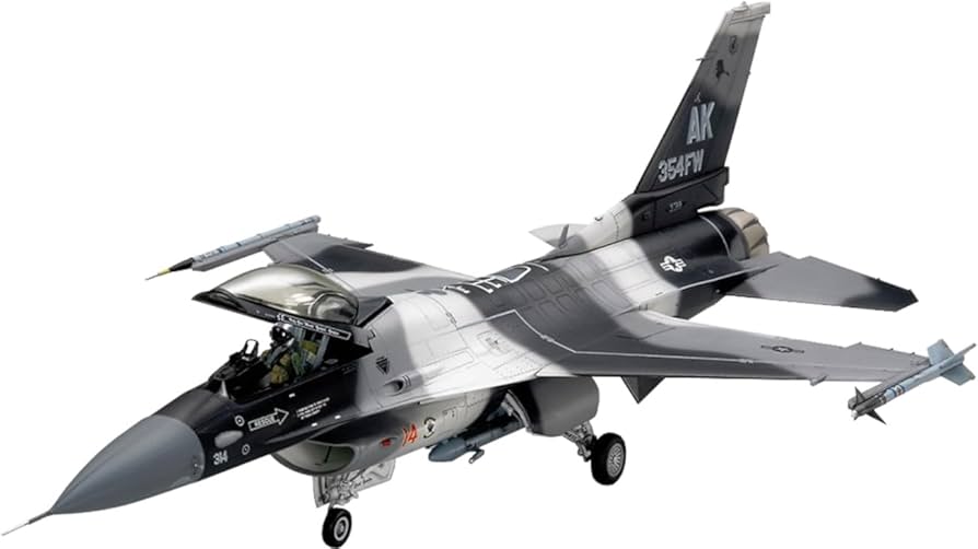 Amazon.com: Tamiya F-16C/N Aggressor/Adversary : Arts, Crafts & Sewing