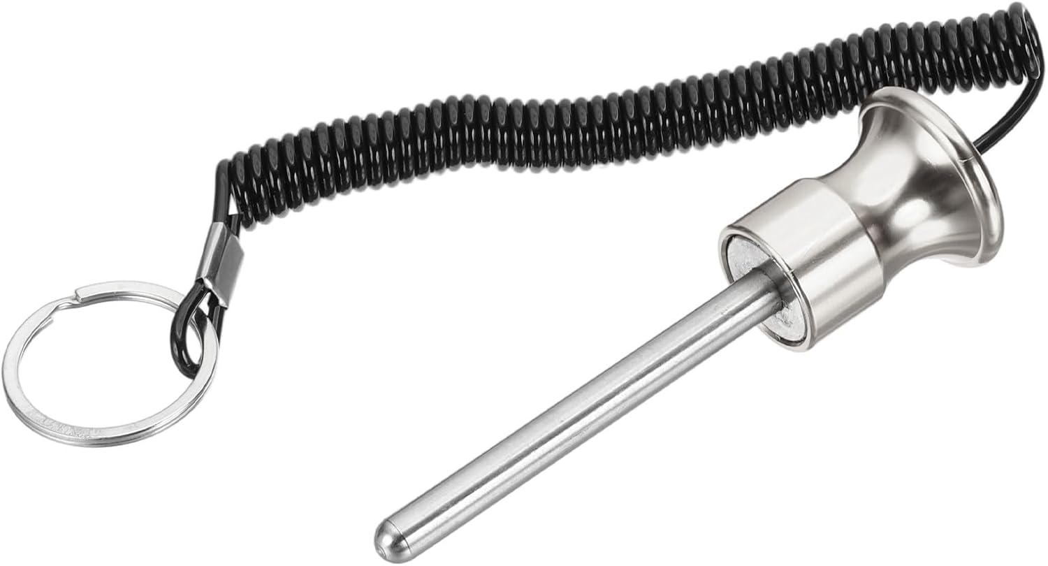 PATIKIL Weight Stack Pin, Magnetic Gym Selector Pin Universal Weight Stack Replacement with Pull Rope for Home Commercial