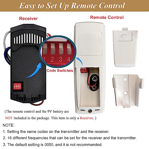 FAN28R Ceiling Fan Remote Control Receiver, Replacement for Hampton Bay by Prichor - Used condition - Image 3