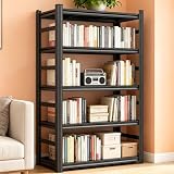 Bezuny Bolt-Free Metal Bookshelf