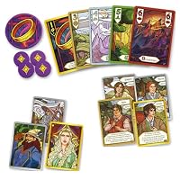 Asmodee Der Herr der Ringe: Die Gefährten Stichspiel - Kooperatives Kartenspiel, Strategiespiel für Erwachsene und Kinder ab 10 Jahren, 1 bis 4 Spieler, 20 Minuten - Deutsch – Ansicht 5