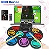 Clordeal Electric Drum Kit - Portable Foldable Kids Drum Pad Set with Stereo Speakers, 9 Pads Silicone Electronic Drums Set for Beginner, Birthday & Christmas Gifts #4