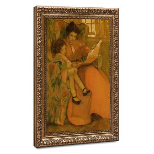 Impression sur toile Jessie Willcox Smith WCYB tableau suspendu de qualité