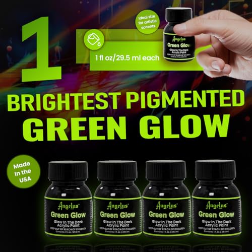 Peinture fluorescente vert fluo non toxique pour customiser vos objets - 3
