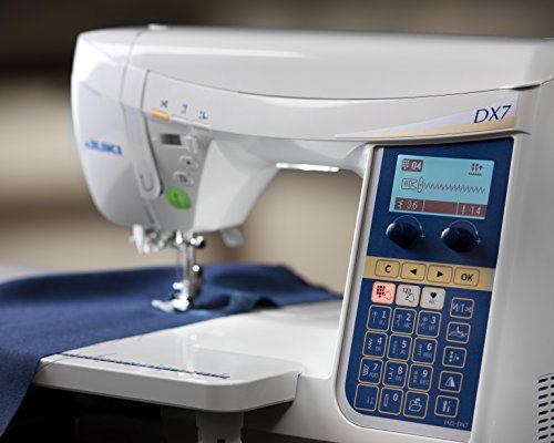 Juki HZL-DX7 Nähmaschine mit Fadenabschneider und Fußsteuerung