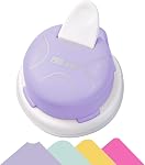 Corner Cutter, Kaluofan 2024 Upgraded 4 in 1 Corner Rounder Punch (Inside Rounded Corner+R4mm+R7mm+R10mm), Corner Punch, Punches for Crafts, DIY Projects, Photo, Card, Scrapbooking Making(White)