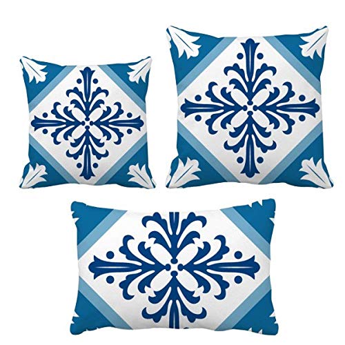 Coussin Talavera fleur décorative pour cadeau décoration maison
