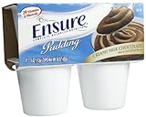 Ensure Pudding, Milk Chocolate, 4 Ounce Cups, Abbott 54846 - Pack of 4