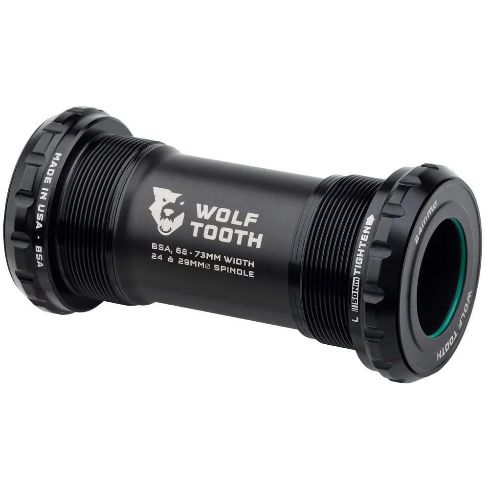 Amazon.com : Wolf Tooth BSA Bottom Bracket 24mm / 29mm / 30mm