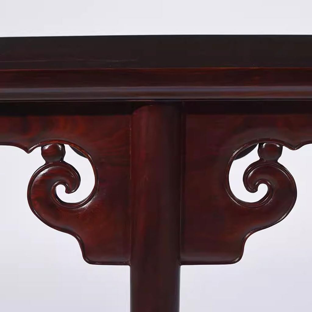 Butsudan Consolle in Legno massello, Tavolo con Statua di Buddha Cinese, Custodia for incenso, Tavolo da Esposizione for Ornamenti (Dimensioni: 47 Pollici) Tavolo dell'altare