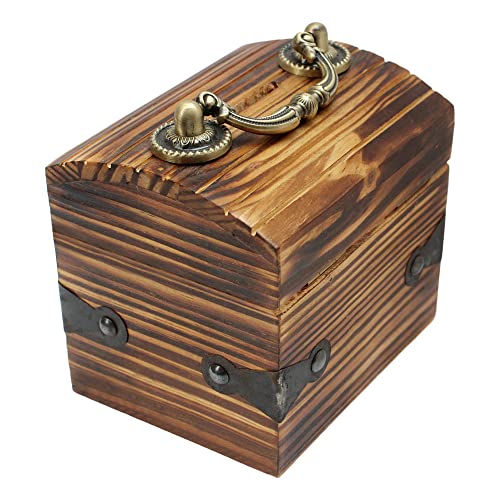 Image of ITOS365 Handicrafted Wooden Antique Money Bank for Children- Woody Finish | Coin Savings Box Piggy Bank | Gifts for Kids, Girls, Boys & Adults | Large Size Money Storage Box