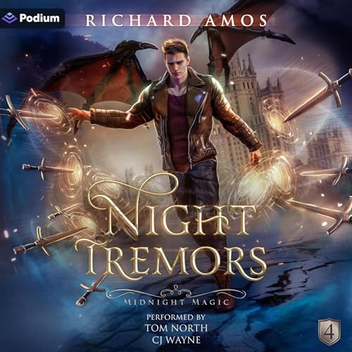 Diseño de la portada del título Night Tremors