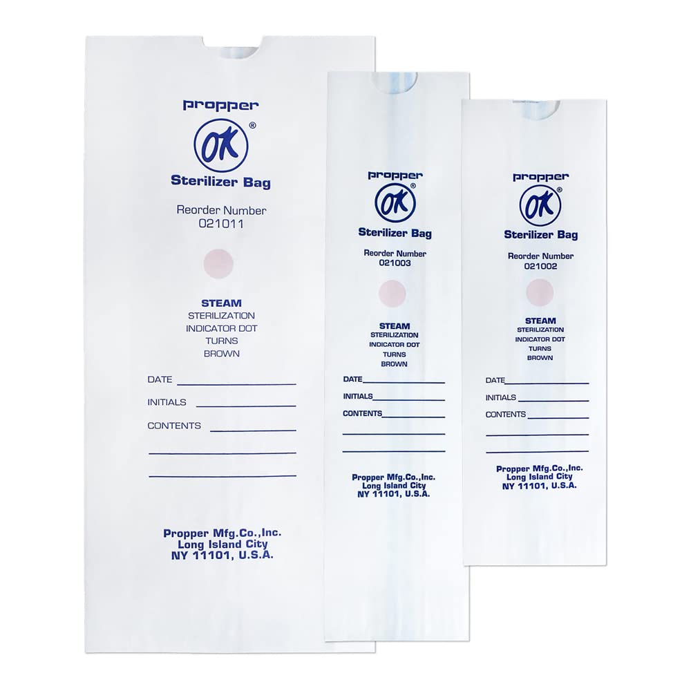 Sultan 83003 ASSUREPlus Self Seal Sterilization Pouch, 2-3/4