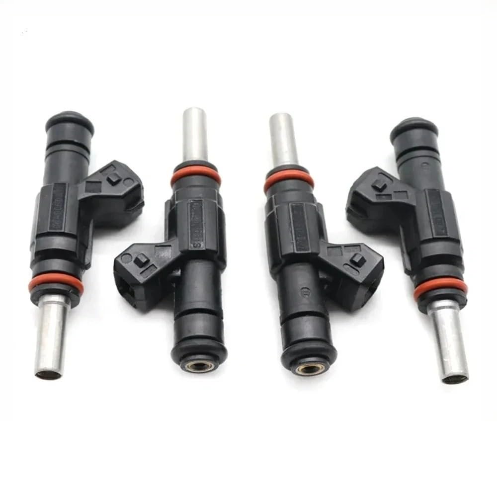 Fghdssa 4Pcs Car Fuel Injector Nozzle For Vw 3.2L V6 04-06 For Golf 1.8L Turbo 06A906031s