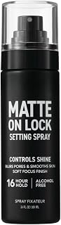 Ha~rd Ca-ndy Shine Control Matte On Lock Setting Spray, Alcohol-Free, 16 Hour Hold