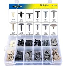 120pcs Roof Headliner Retainer Clips Assortment for GM Ford Chrysler