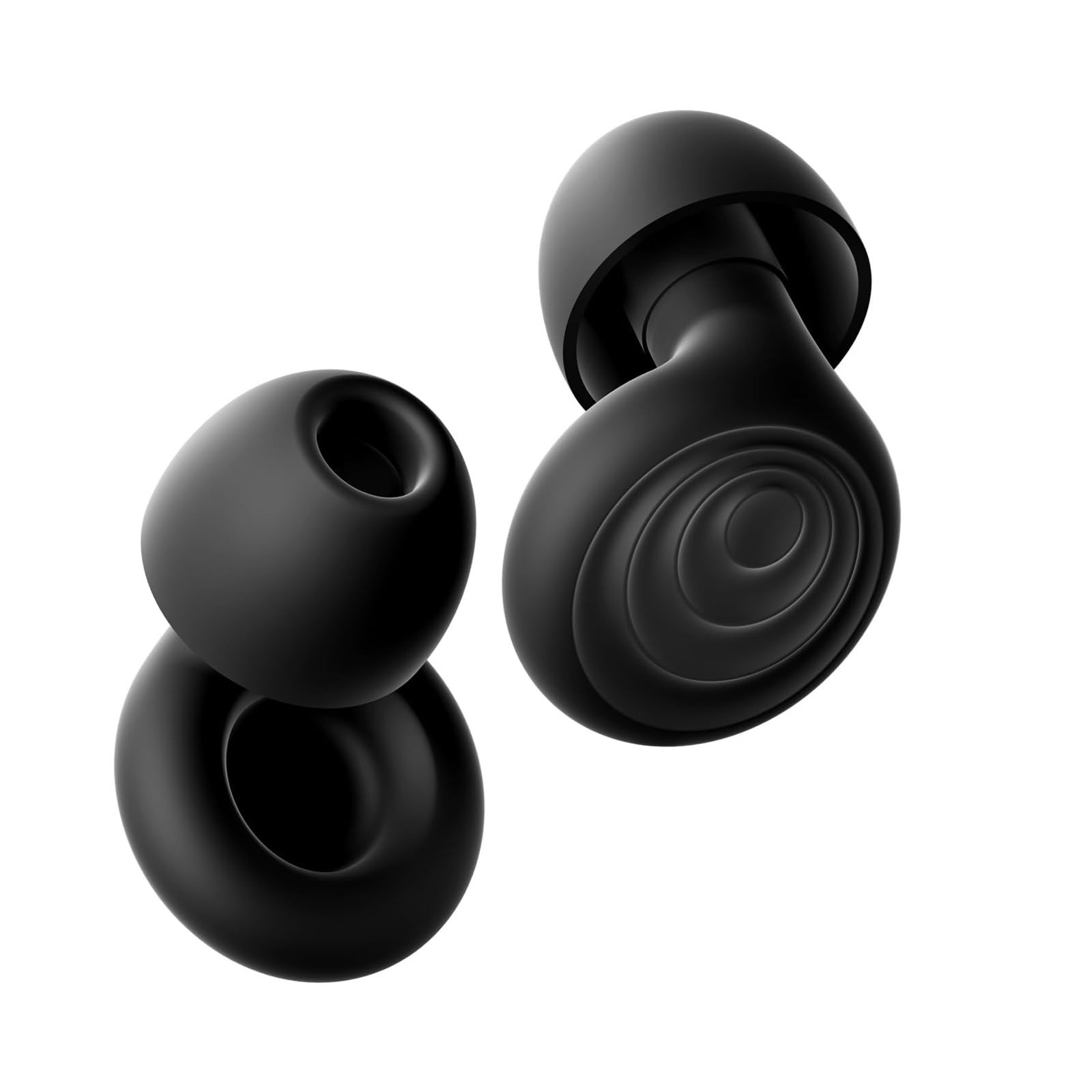 2pcs Silicone Ear Plugs with Sound Blocking Suitable for Noise Cancelling Sleep Quiet Work Environment Soft Ear Plugs for Studying