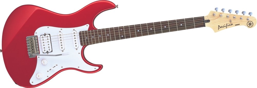 Yamaha GigMaker EG Electric Guitar Pack with Amplifier, Gig Bag, Tuner, Cable, Strap and Picks - Metallic Red