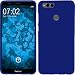 Produktbild PhoneNatic Case kompatibel mit Huawei Honor 7X - blau Silikon Hülle matt Cover