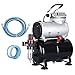 ZENY Pro 1/5 HP Airbrush Air Compressor Airbrushing Kit w/ 3L Tank and 6FT Hose Multipurpose for Hobby Paint Cake Tattoo Nail