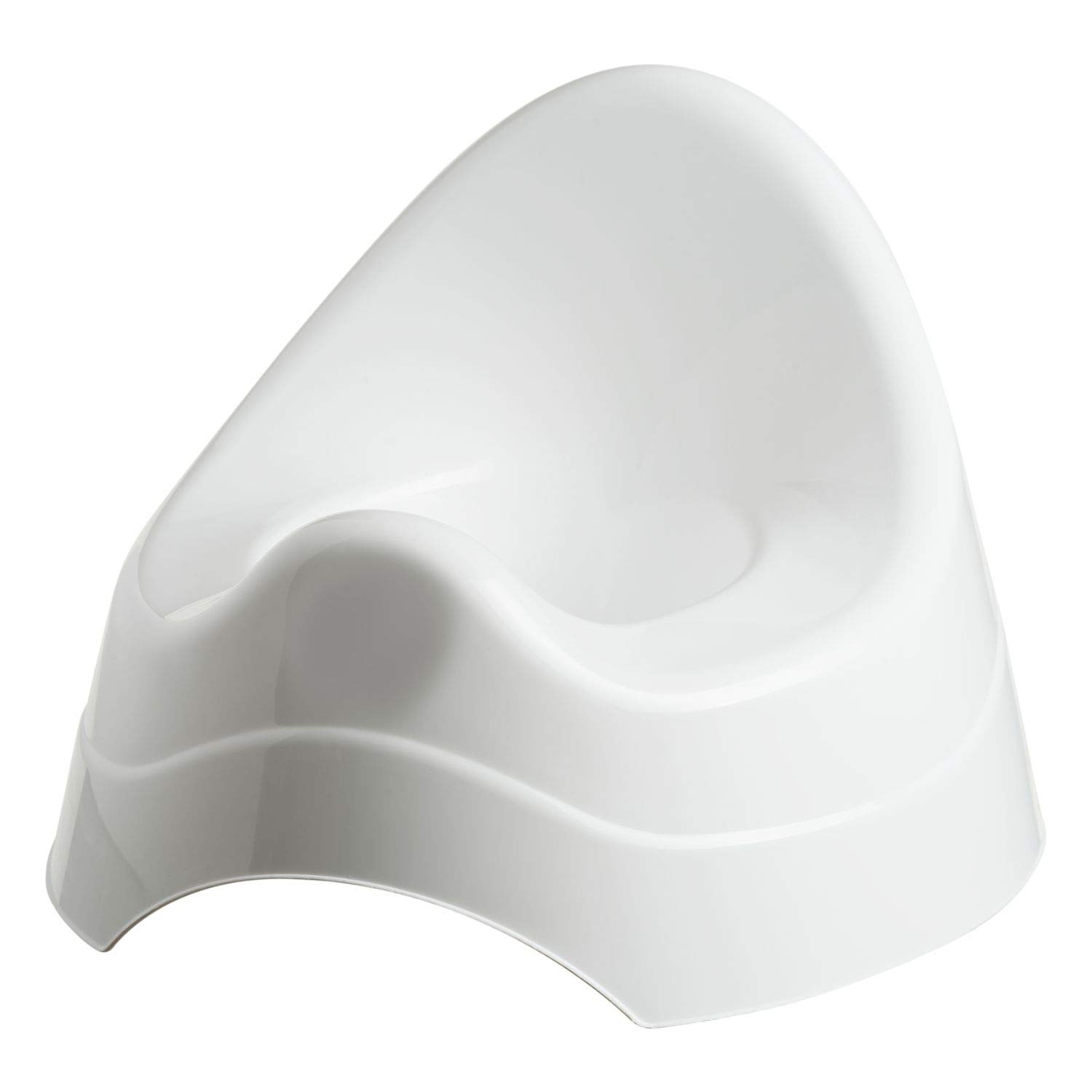 Baby Kids Toddler Plastic Potty Toilet Seat Chair Trainer Training Seat Boys Girls Classic (White)