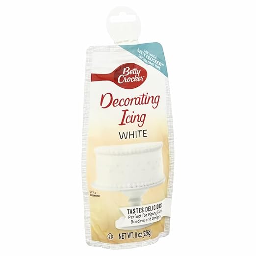 Betty Crocker, Decorating Icing, White, 8 Ounce