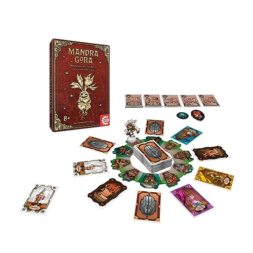 Game Factory 646308 Mandragora, Wettstreit der Zauberer, magisches Familienspiel für 2-4 Spieler ab 8 Jahren, Gesellschaftsspiel – Bild 3