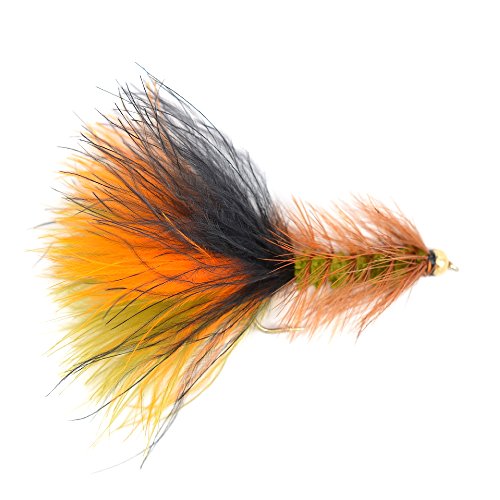 image for The Fly Fishing Place Bead Head Woolly Bugger Classic Streamer Flies -