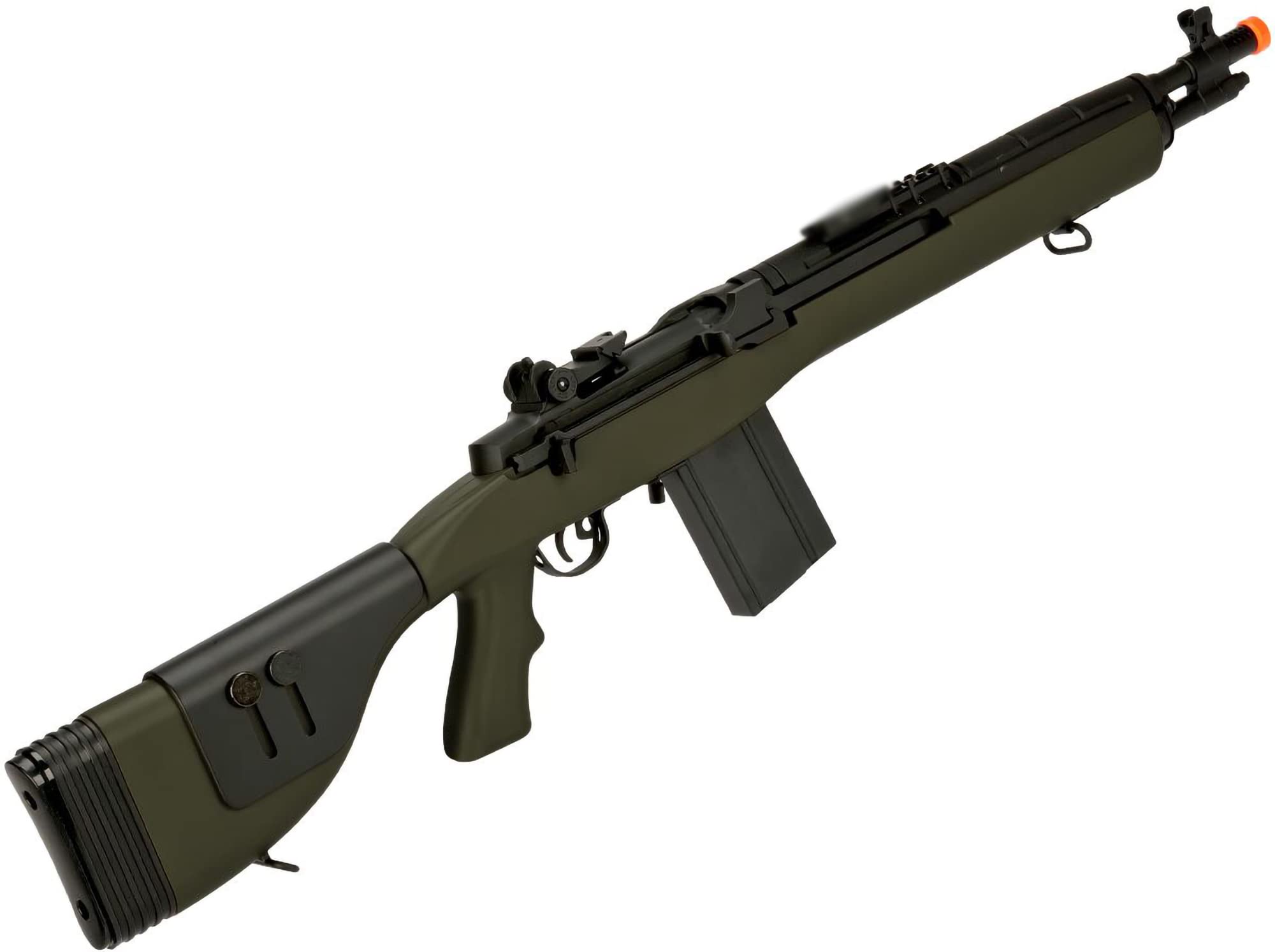 Evike Airsoft - CYMA Sport SOCOM 16 Airsoft M14 Full Size AEG Airsoft (Package: OD Green/DMR/Gun Only)