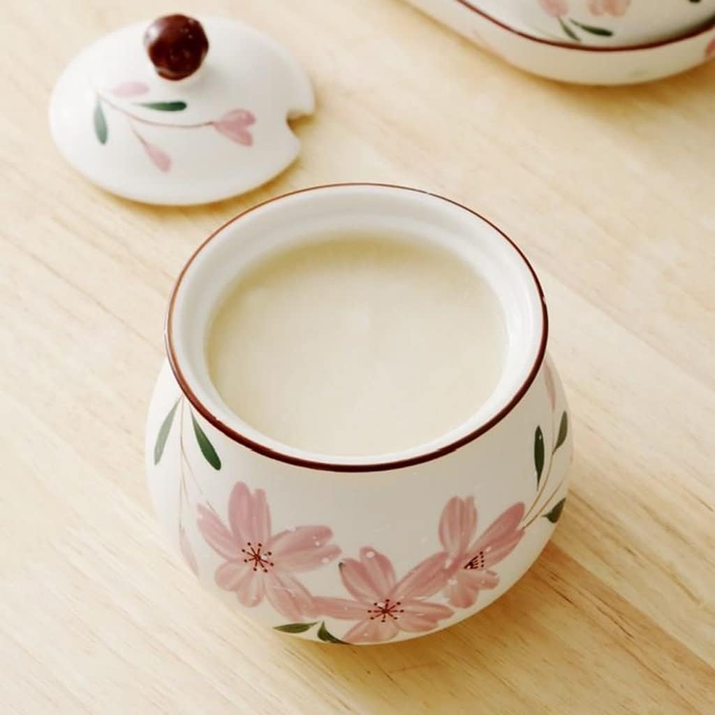 Spice Jar Set Japanese-Style Ceramic Oil Pepper Pot Seasoning Pot Ceramic Pot Oil Chili Pot Pepper Pot Home Seasoning Pot (Color : A, Size : S) (B S)