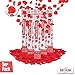 Produktbild Party Factory 5er Set Party Popper, 40 cm, Rote Rosen Konfetti, bis 8 m Effekthöhe, Konfettiregen für Hochzeit, Valentinstag oder Junggesellenabschied