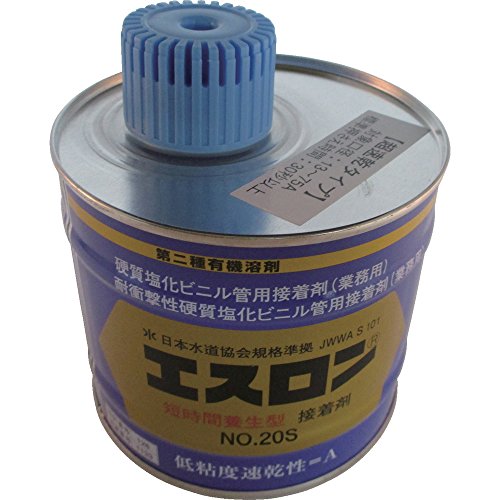 Amazon | エスロン 接着剤 NO.20S 500G S205G 配管用シール剤