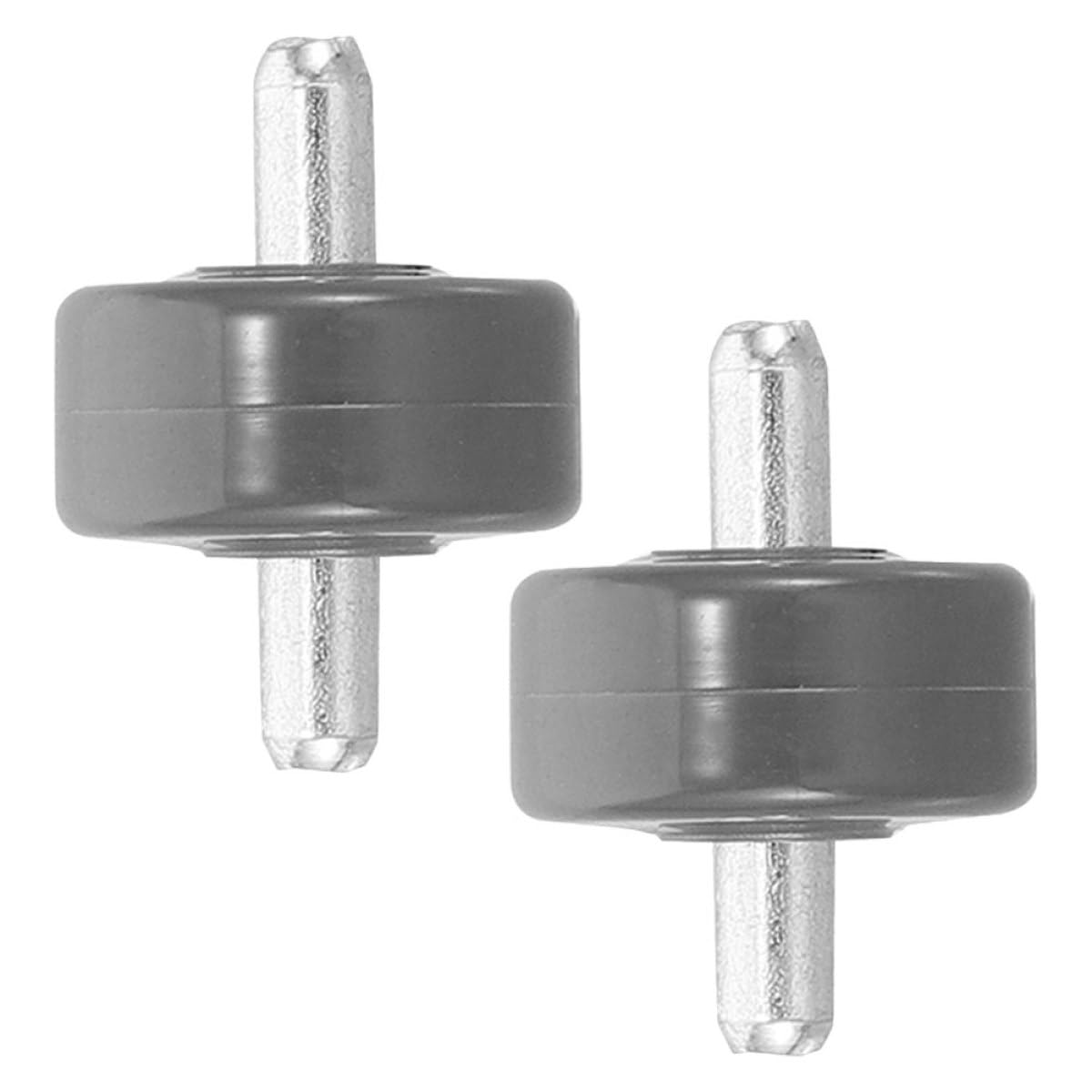 MAJORMENCH 2pcs Heavy-Duty Front Wheel Replacements for Vacuum Cleaner Small Repair Wheels Compatible with Shark Nvu and Cordless Models Easy to Install Vacuum Accessory
