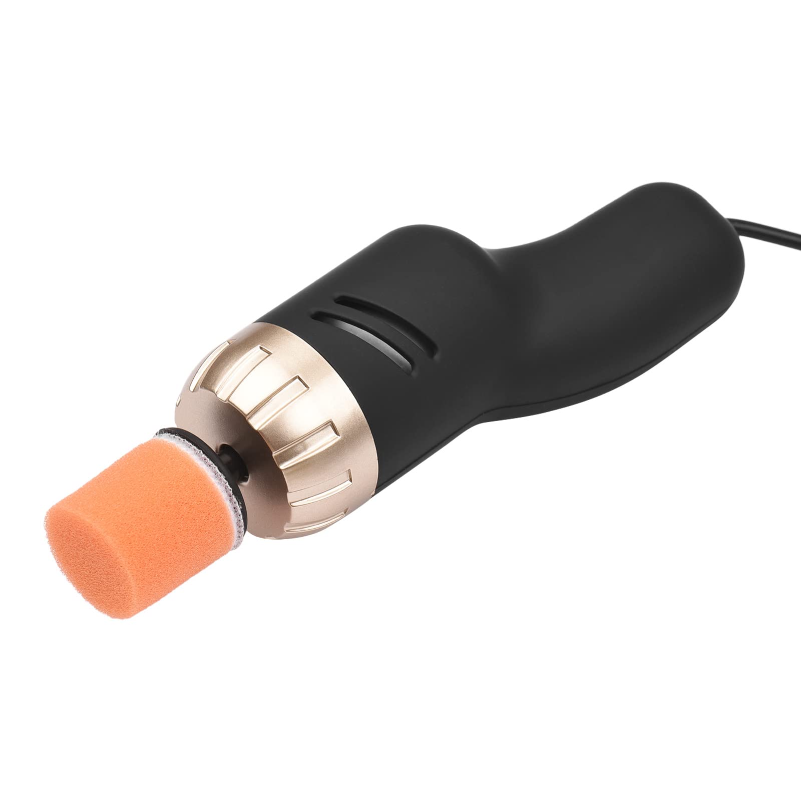 Irfora Mini lucidatrice per auto, 12 V, compatta, lucidatrice a mano, dettaglio, antigraffio, killer, kit per lucidatura, levigatura e pulizia