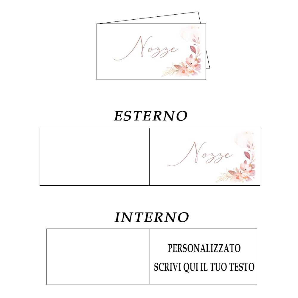KIT INVITO MATRIMONIO COMPOSTO DA BUSTA PARTECIPAZIONE INVITO