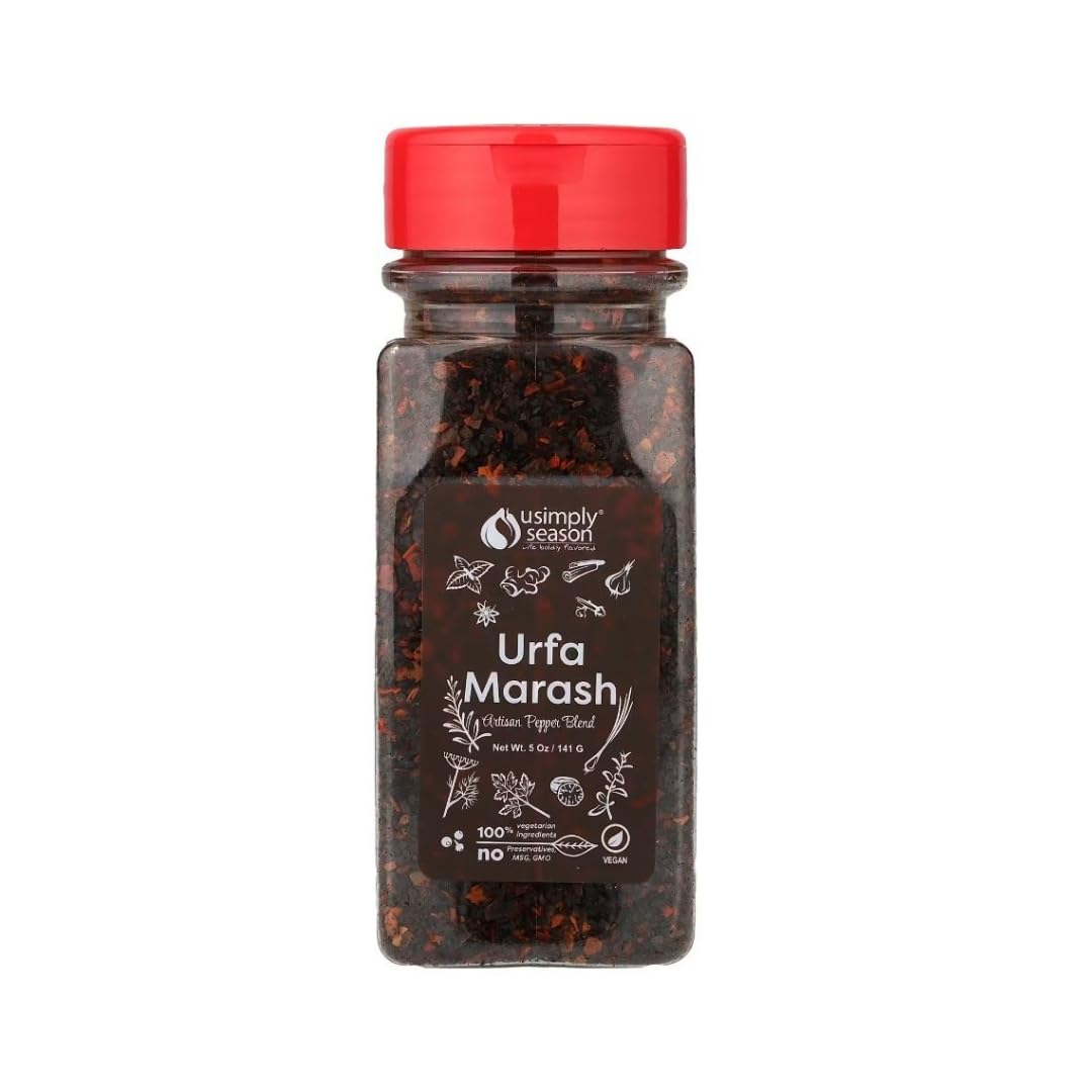 USIMPLY SEASON LIFE BOLDLY FLAVORED MEDIO-ORIENTE PEPERONCINO FIOCCHI IN MISTO - Urfa Maras Pepper, Urfa Marash