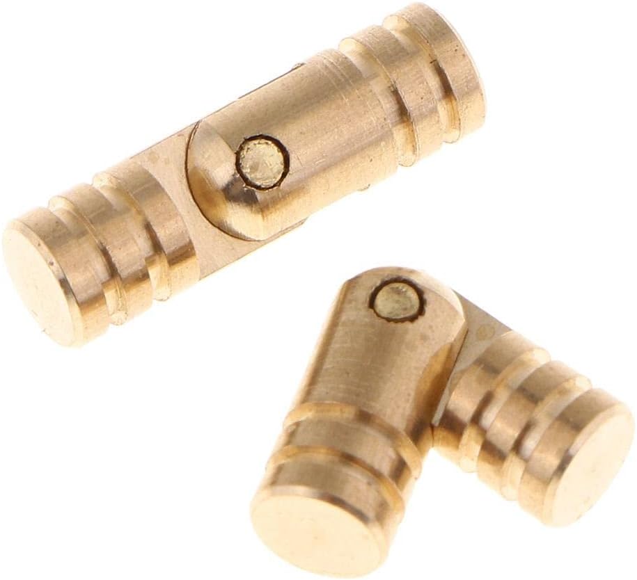 10Pcs Copper Gift Box Hinge Jewelry Box Hidden Concealed Hinges Gold 17 * 5mm