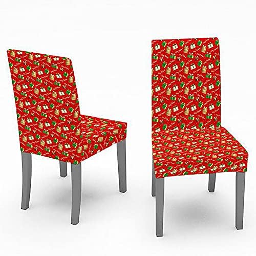 MTLZ Christmas Tablecloths Rectangular Printed Table Cloth Chair Cover Set Washable Stain-Resistant Tablecloth Sets New Year Holiday Xmas Party Home Decor (Tablecloth E, 140x140cm)