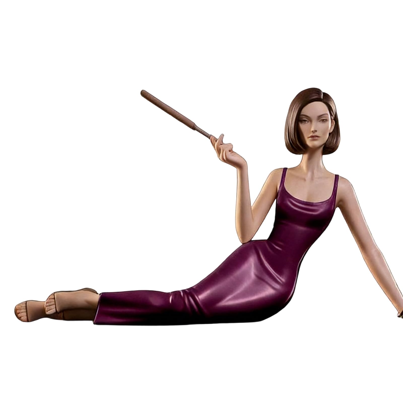 Abstract Statue Ornament ABS Scent Stick Holder for Tabletop Bookshelf Mantels Display ABS Earthenware Essential Humidifier