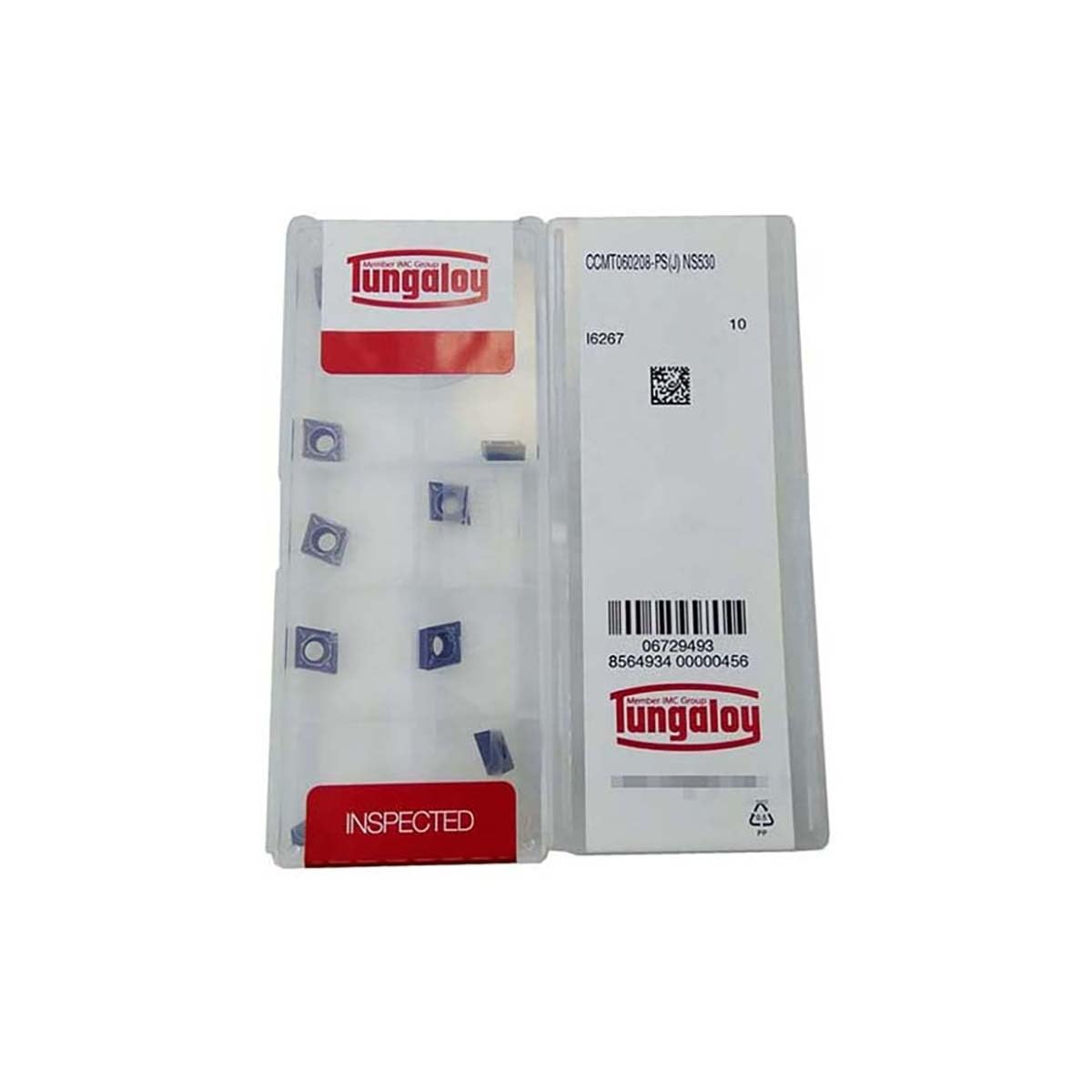 HOOGUU TUNGALOY 100% Original CCMT CCMT06 CCMT0602 CCMT060208 PS CCMT060208-PS NS530 Turning Insert